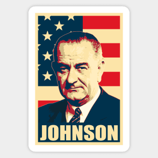 Lyndon B. Johnson Sticker